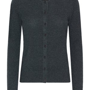 CLASSIC CARDIGAN CHARCOAL