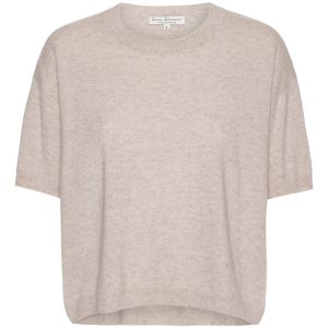 LAURA TEE LIGHT GREY MEL