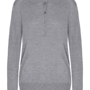 POLO MERINO GREY MEL