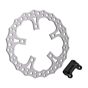 Arlen Ness Jagged Big Brake Kit Open Center Front til Harley