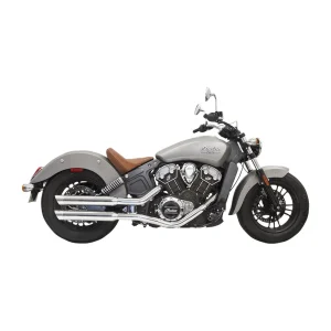 Bassani Xhaust 3" Scout Slip-On-lyddæmpere til Indian