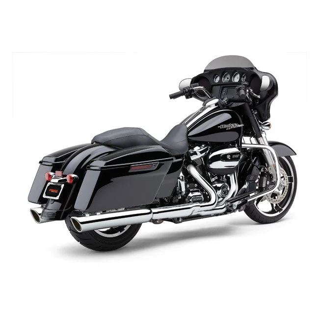 Cobra 4" 909 Twins Slip-On-lyddæmpere til Harley - Billede 3