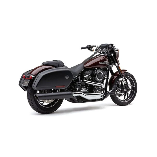 Cobra 4" 909 Twins Slip-On-lyddæmpere til Harley - Billede 6