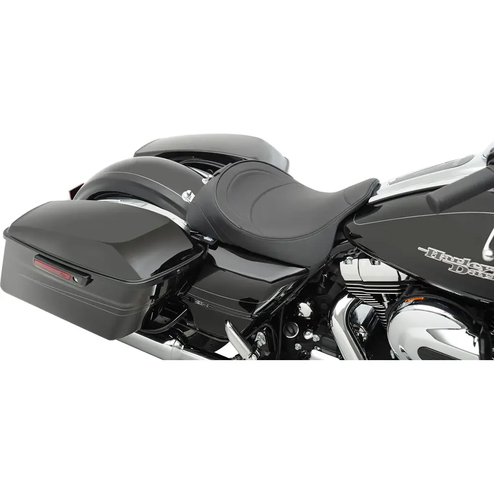 Drag Specialties Ryglæn med opbevaringsrum til solo-sæde til Harley - Billede 6