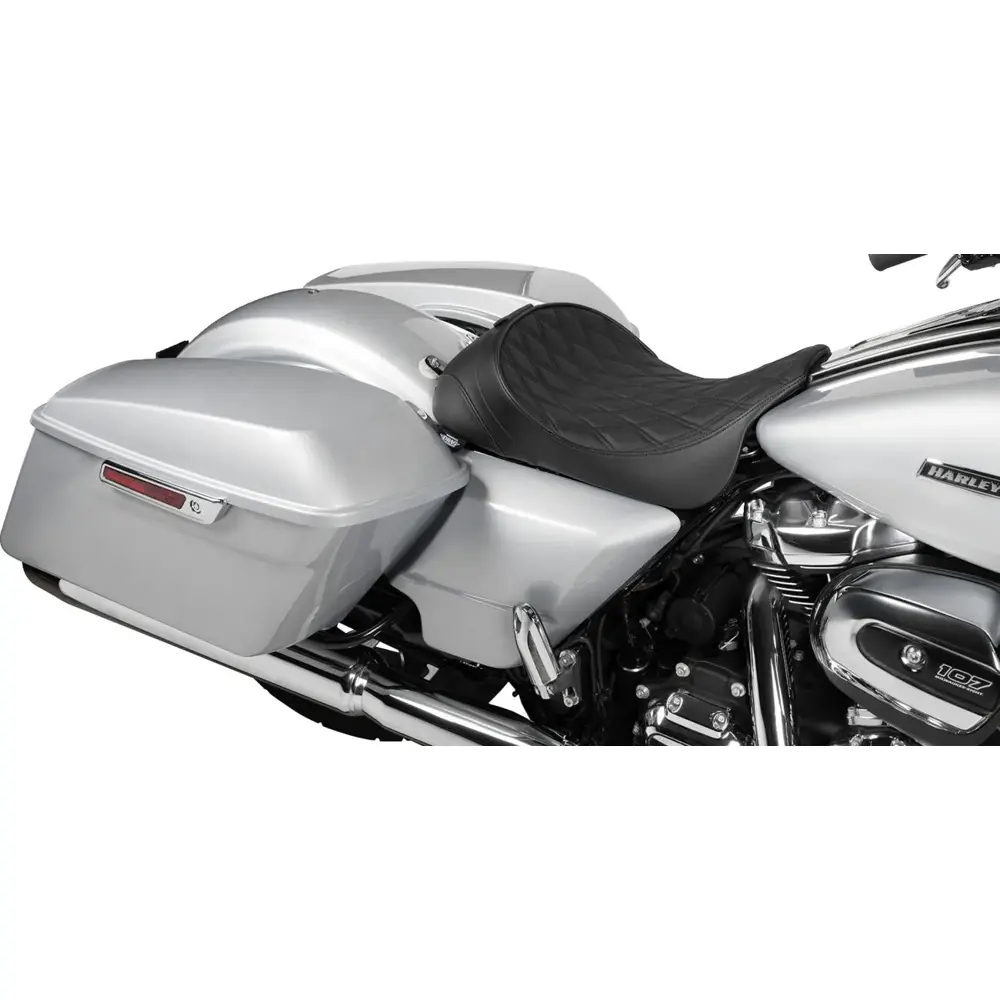 Drag Specialties Ryglæn med opbevaringsrum til solo-sæde til Harley - Billede 4