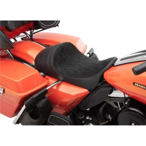 Drag Specialties EZ-ON lavprofil solo-sæde til Harley