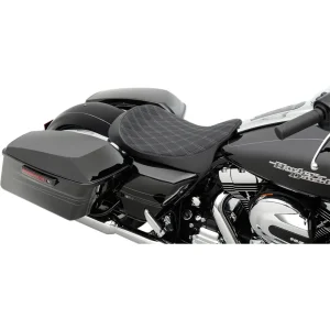 Drag Specialties EZ-ON lavprofil solo sæde til Harley