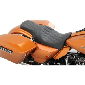 Drag Specialties Predator 2-personers forudvendt sæde til Harley