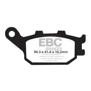 EBC V-Pad semisintrede bagbremseklodser til Honda
