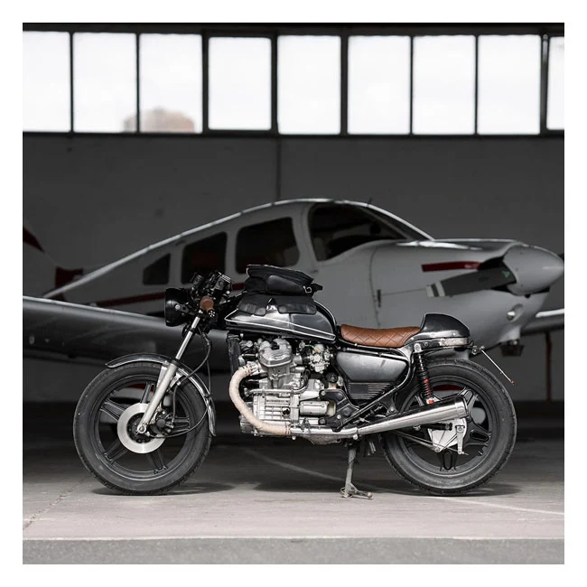 Longride Heritage voksbehandlet motorcykeltaske - Billede 9