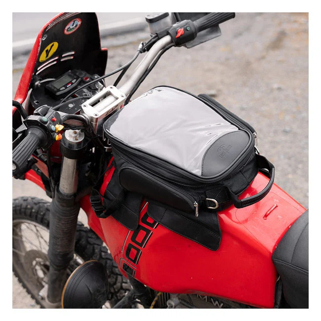 Longride Heritage voksbehandlet motorcykeltaske - Billede 7