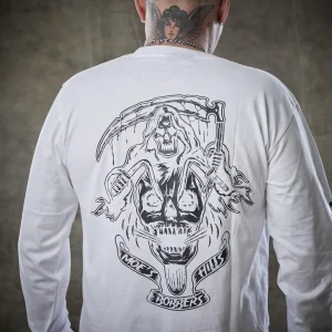 Moe's Hills Bobbers The Skull Rider Longsleeve
