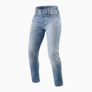 REV'IT! Shelby 2 SK motorcykeljeans til damer lyseblå