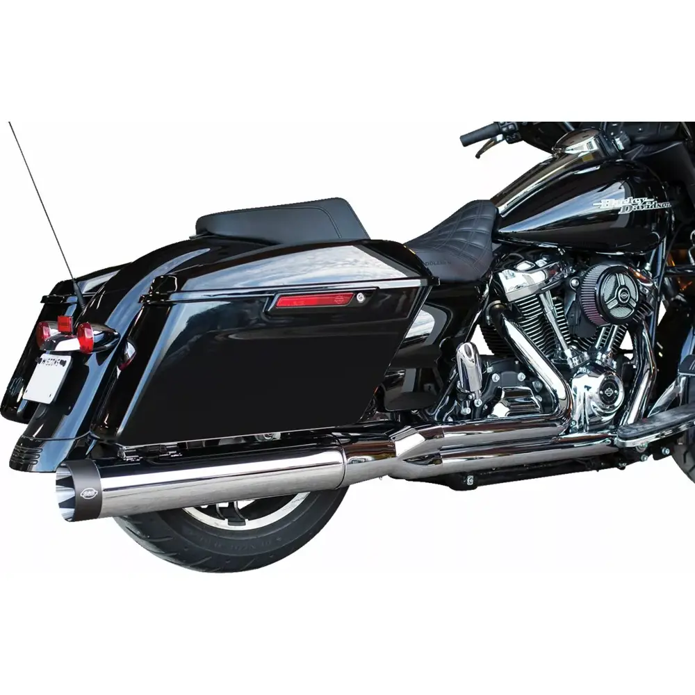 S&S Sidewinder 2-into-1 udstødningssystem til Harley - Billede 7