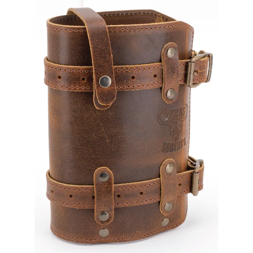 Texas Leather Fuel Friend Holder til benzindunk - Billede 6