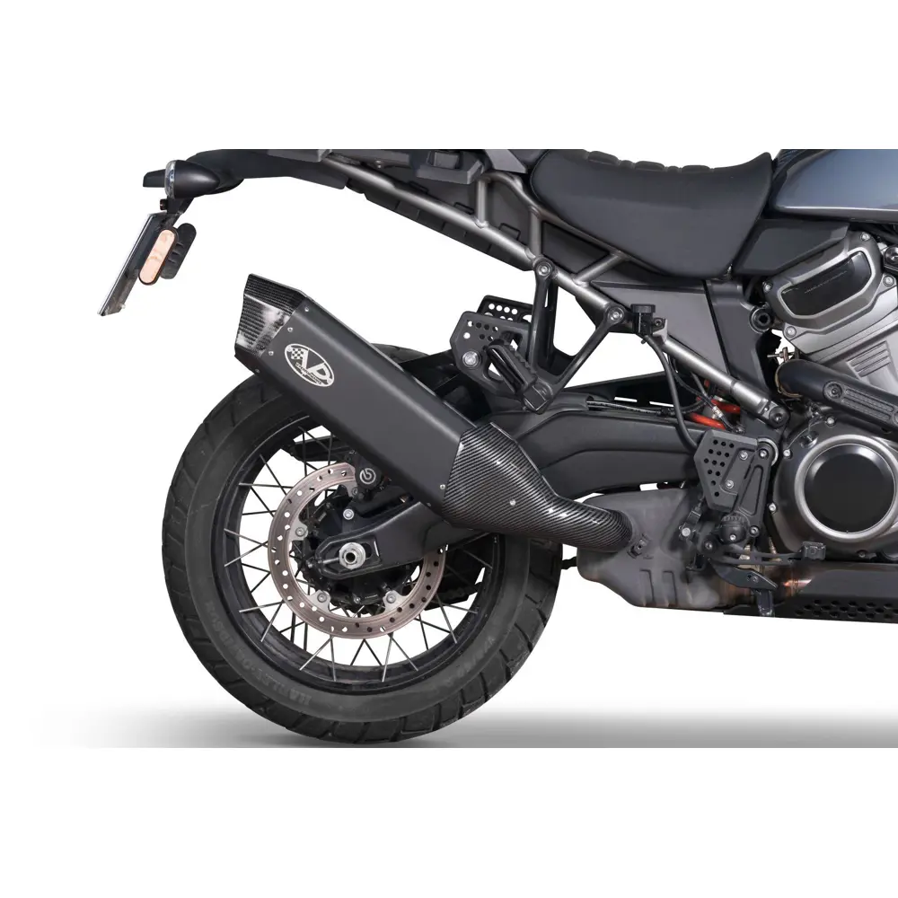 V-Performance Tourance EC Euro 5-godkendt slip-on-lyddæmper til Harley - Billede 8