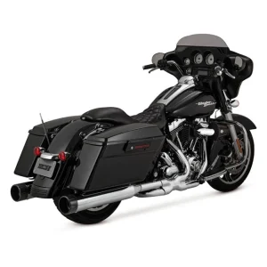 Vance & Hines Raider 450 Oversized Touring Slip-On Mufflers for Harley