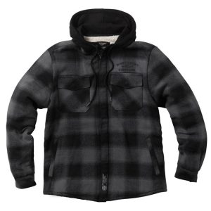 West Coast Choppers Hell Bent flannel-jakke