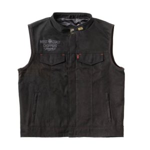 West Coast Choppers x 13 1/2 Dominator Canvas motorcykelvest