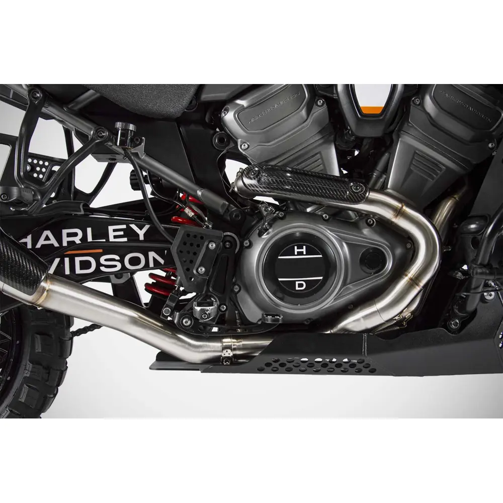Zard Pan Am hovedrør i rustfrit stål til Harley - Billede 3